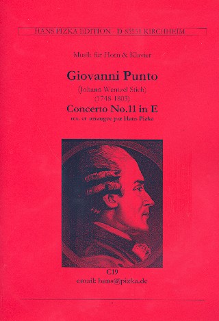 Konzert E-Dur Nr.11 für Horn und Orchester
