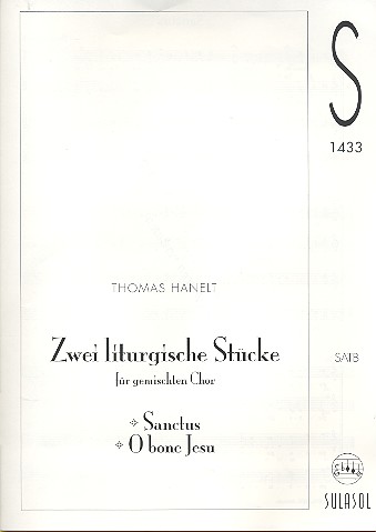 2 liturgische Stücke für gem Chor