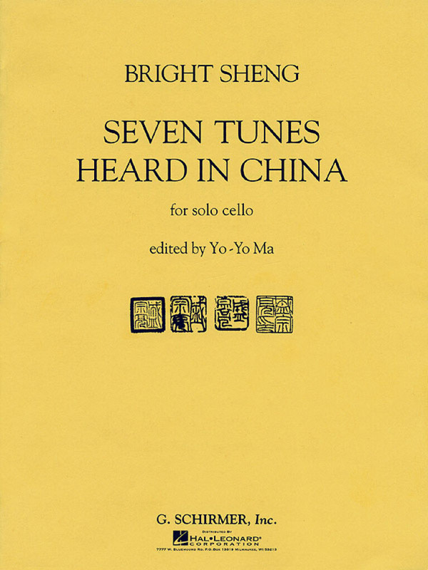 7 Tunes heard in China for cello solo