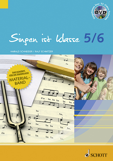 Singen ist klasse 5/6 - Paket (+CD) and DVD