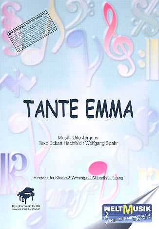 Tante Emma: für Gesang und Klavier