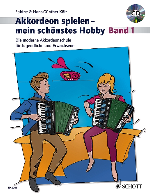 Akkordeon spielen - mein schönstes Hobby Band 1 (+CD)