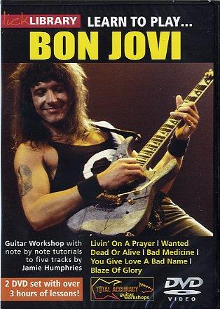 Learn to play Bon Jovi 2 DVD's