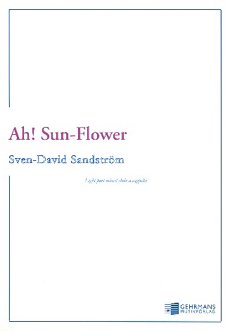 Ah Sun-Flower for 8-part mixed choir