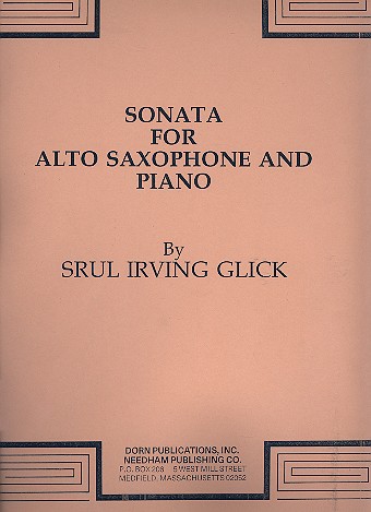 Sonata for alto saxophone and piano