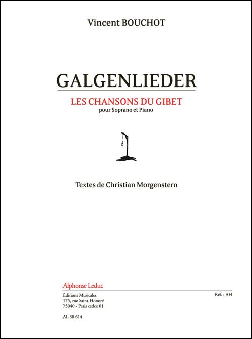 Galgenlieder pour soprano et piano