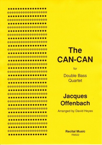 The Can-Can for 4 double basses