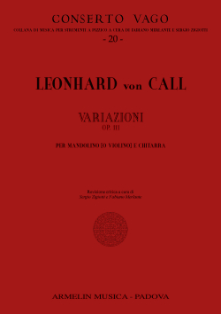 Variazioni op.111 per mandolino