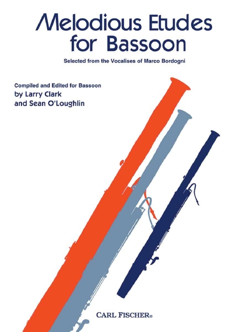 Melodious Etudes for bassoon