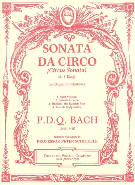 Sonata da circo for organ or