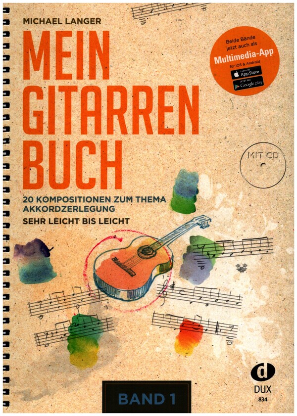 Mein Gitarrenbuch Band 1(+CD)
