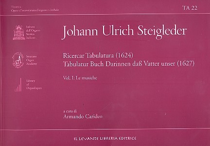 Ricercar Tabulatura - Tabulatur Buch Darinnen daß Vatter unser vol.1: Le musiche