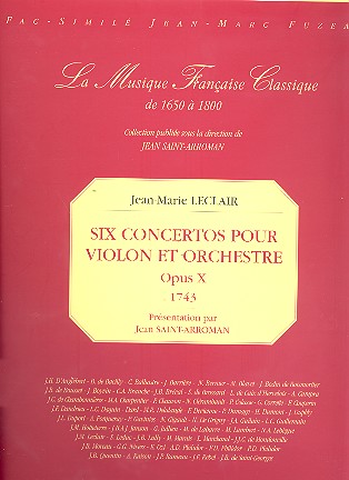 6 Concertos op.10