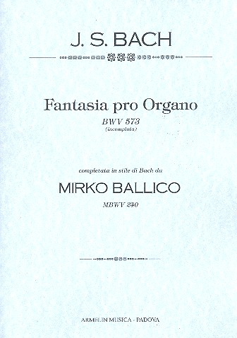 Fantasia pro Organo BWV573