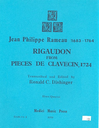 Rigaudon from Pieces de Clavecin
