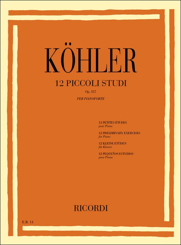 12 kleine Etüden op.157