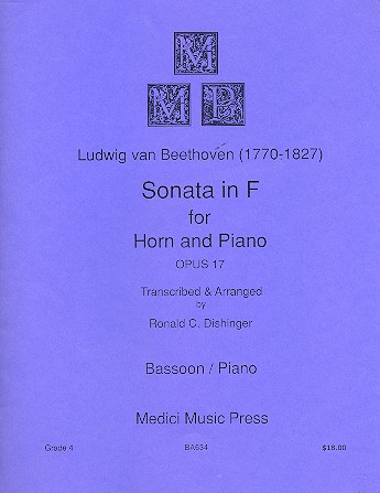 Sonate op.17 for horn and piano