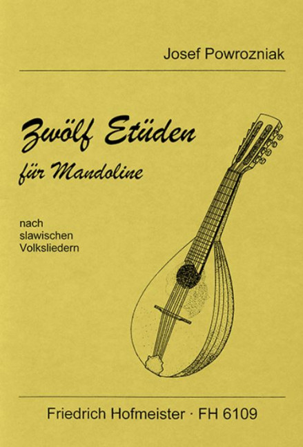 12 Etüden für Mandoline