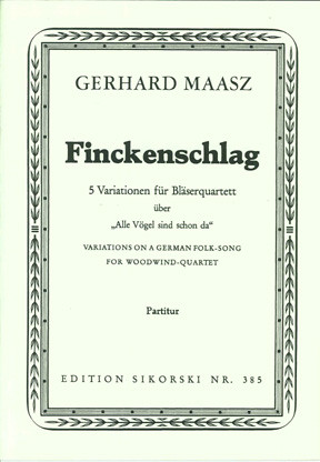 Finckenschlag für Flöte, Oboe,