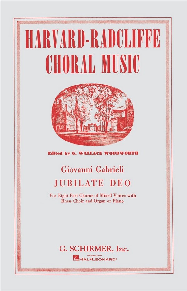 Jubilate Deo for mixed chorus,