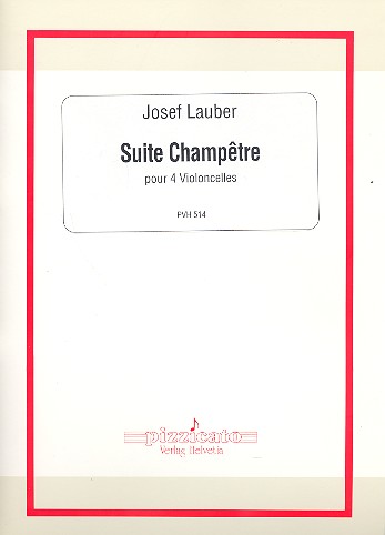 Suite Champetre pour 4 violoncelles