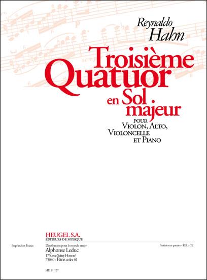 Quatuor sol majeur no.3