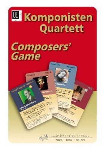 Komponisten-Quartett Kartenspiel