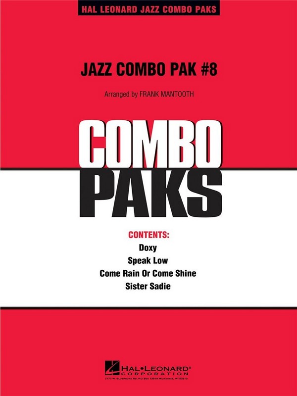 Jazz Combo Pack No.8 (+CD):