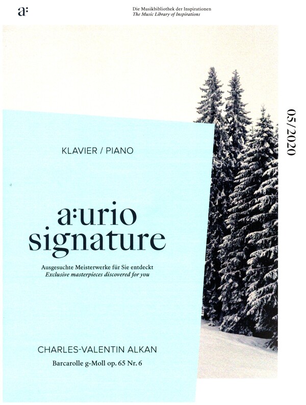 Barcarolle g-Moll op.65 Nr.6