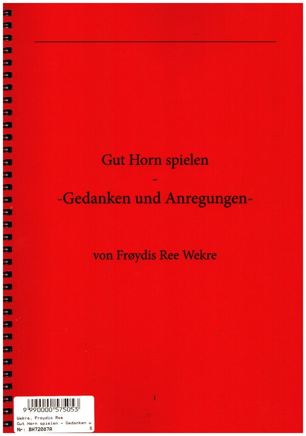 Gut Horn spielen - Gedanken und Anregungen