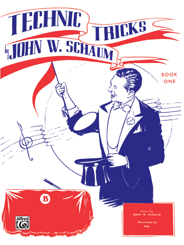 EL00372  J.W. Schaum, Technic Tricks Book 1