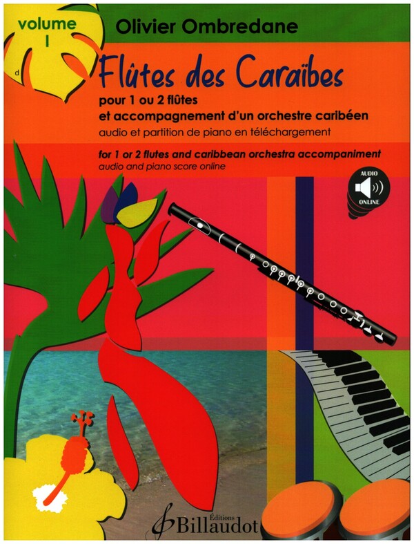 Flûtes des Caraïbes vol.1 (+Online Audio)