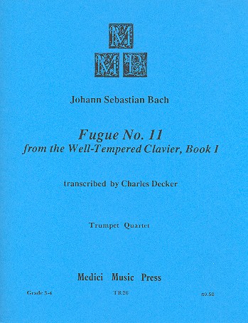 Fugue no.11 from the Well-tempered Clavier vol.1