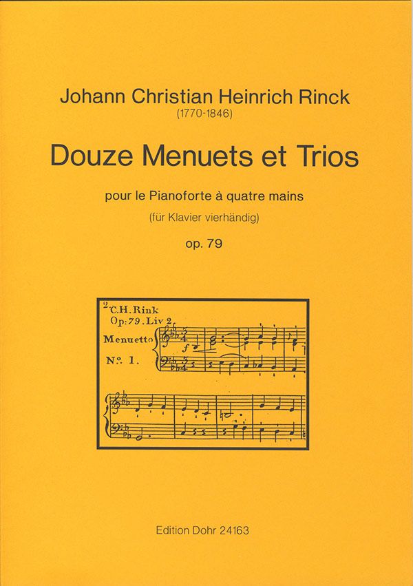 12 Menuette und Trios op.79