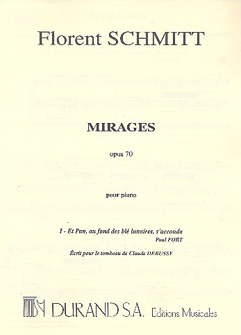 Mirages op.70 