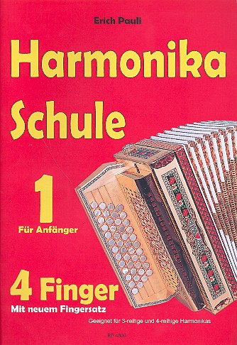 Harmonika Schule für Anfänger Band 1 (+CD)