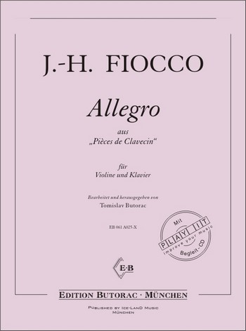 Allegro (+CD) für Violine und Klavier
