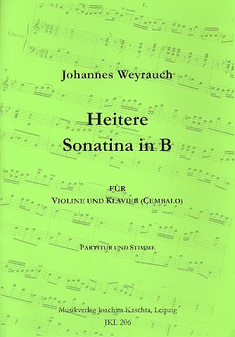 Heitere Sonatina B-Dur