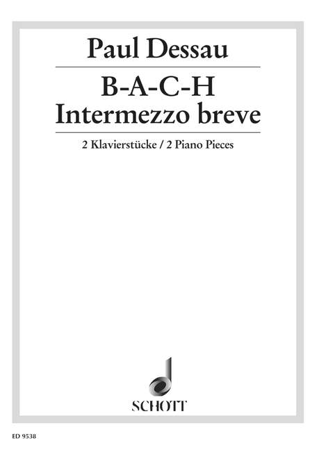 B-A-C-H Intermezzo breve