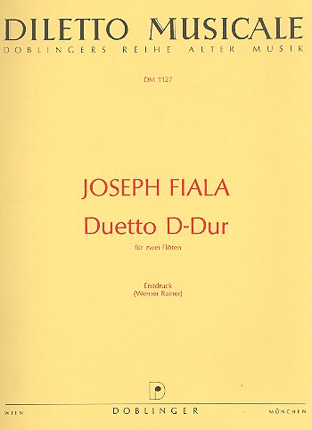 Duett D-Dur für 2 Flöten