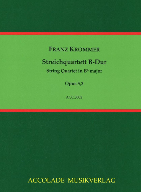 Streichquartett B-Dur op.5,3