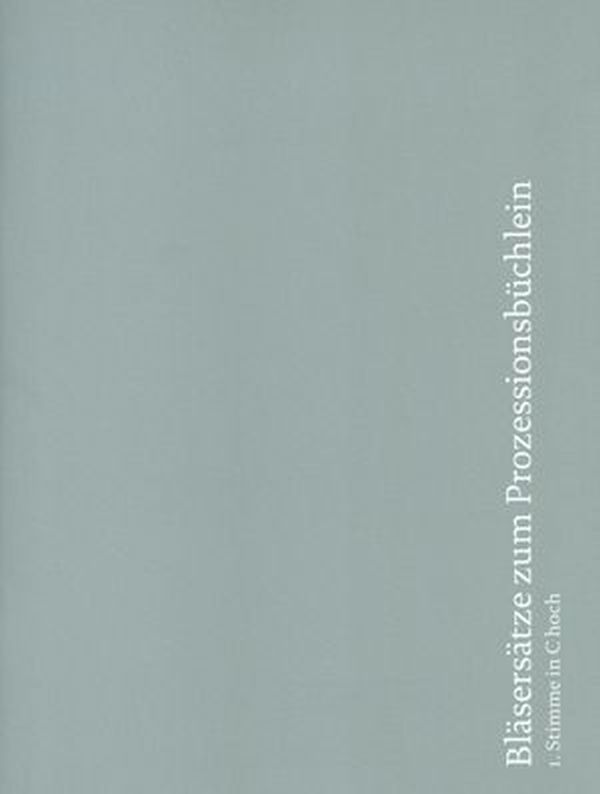 Prozessionsbüchlein der Diözese Würzburg