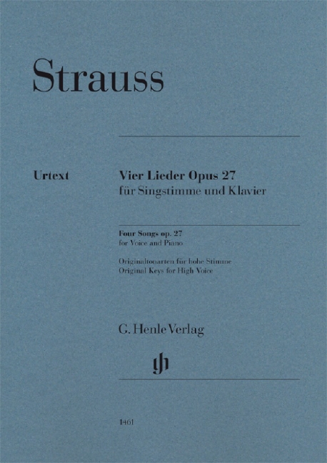 4 Lieder op.27