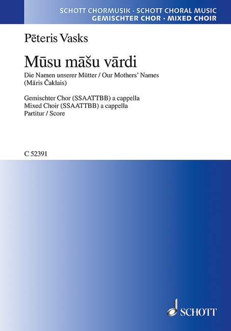 Musu masu vardi Die Namen unserer Mütter