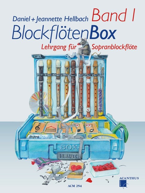 Blockflötenbox Band 1 (+QR-Code)