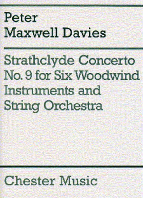 Strathclyde Concerto No. 9 for Flute piccolo,