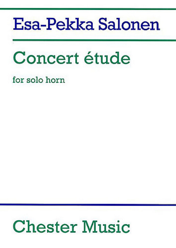 Concert etude for Horn solo