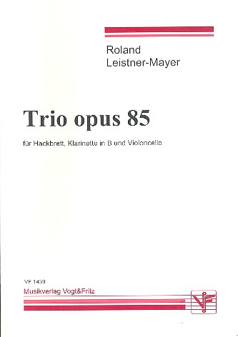 Trio op.85 für Hackbrett, Klarinette (B)