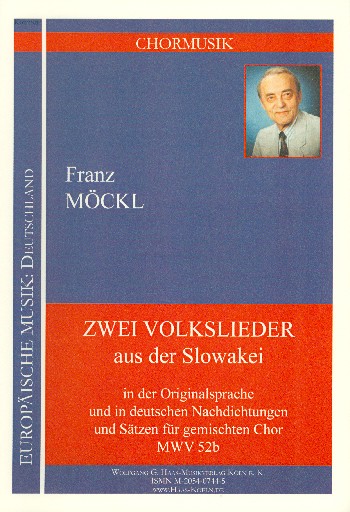 2 Volkslieder aus der Slawokei MWV52b