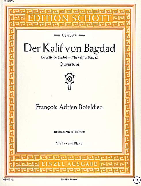 Der Kalif von Bagdad (Ouvertüre D-Dur)